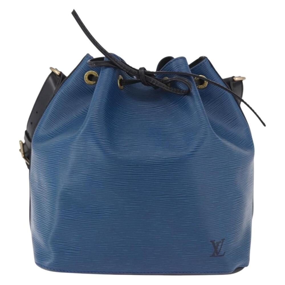 Louis Vuitton Epi Petit Noe Bucket Bag Bicolor Black
